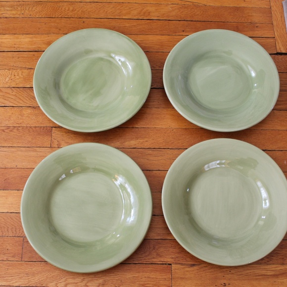 Pottery Barn Dining Set Of 4 Sausalito Large Dinner Plate Poshmark